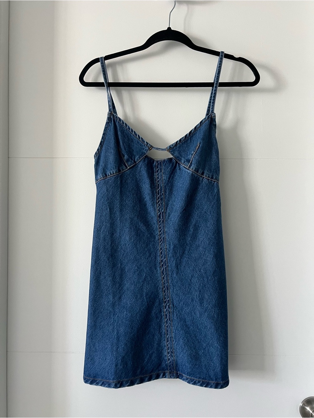Princess Polly Arwen Denim Mini Dress blue - Picture 3 of 5